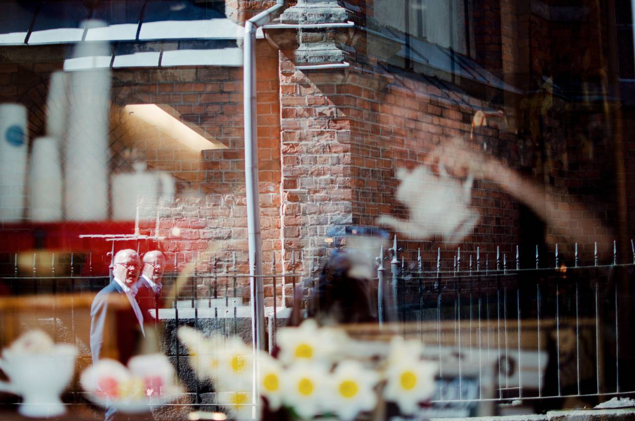 architecture, building, infrastructure, glass, cafe, reflection, outside, view
, 