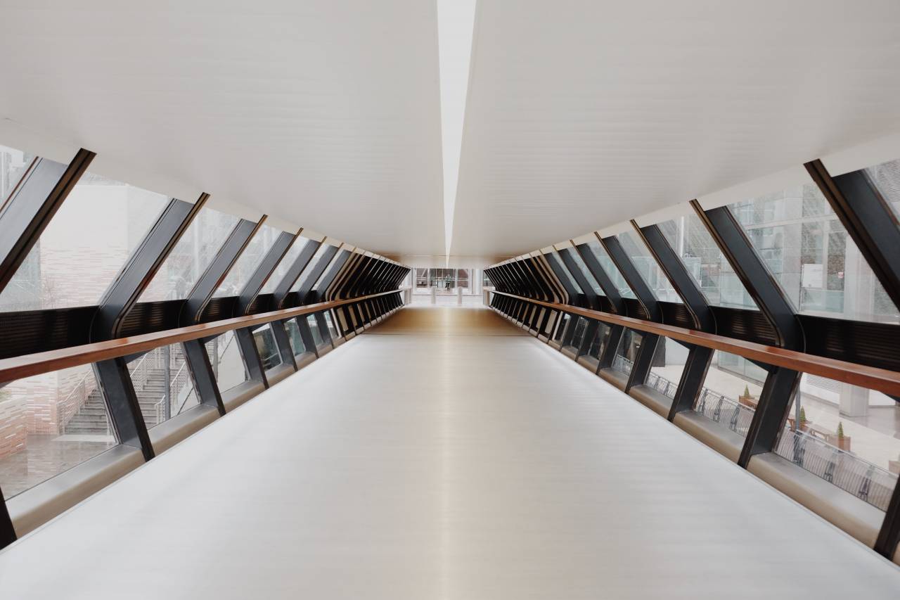 architecture, building, infrastructure, pathway, hallway, overpass, ceiling
, 