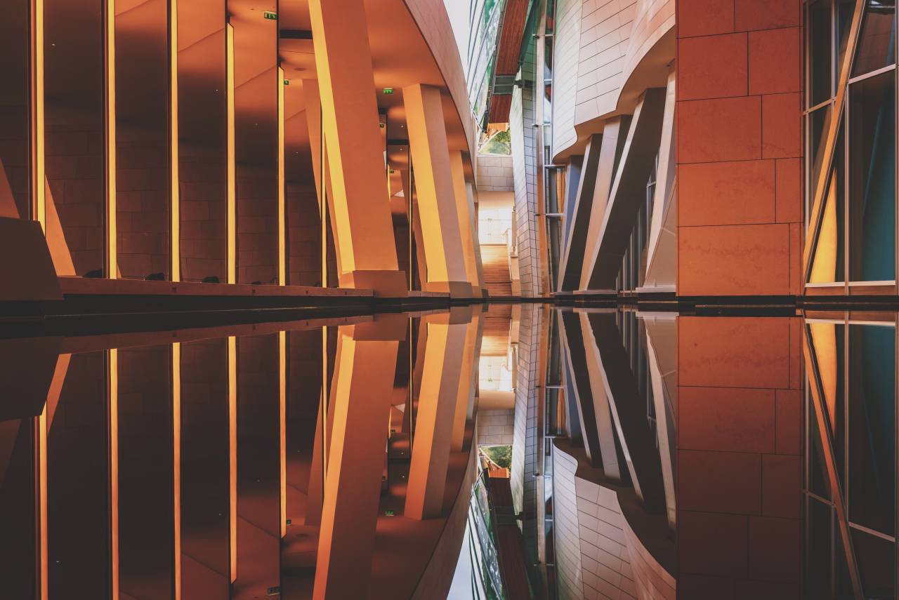 architecture, building, infrastructure, water, reflection, wall
, 