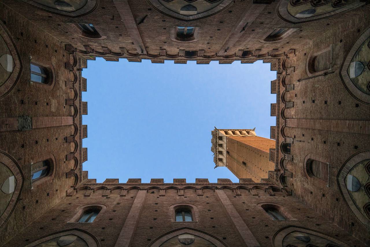 Arquitectura, edificio, estructura, rascacielos, torre, azul, cielo,