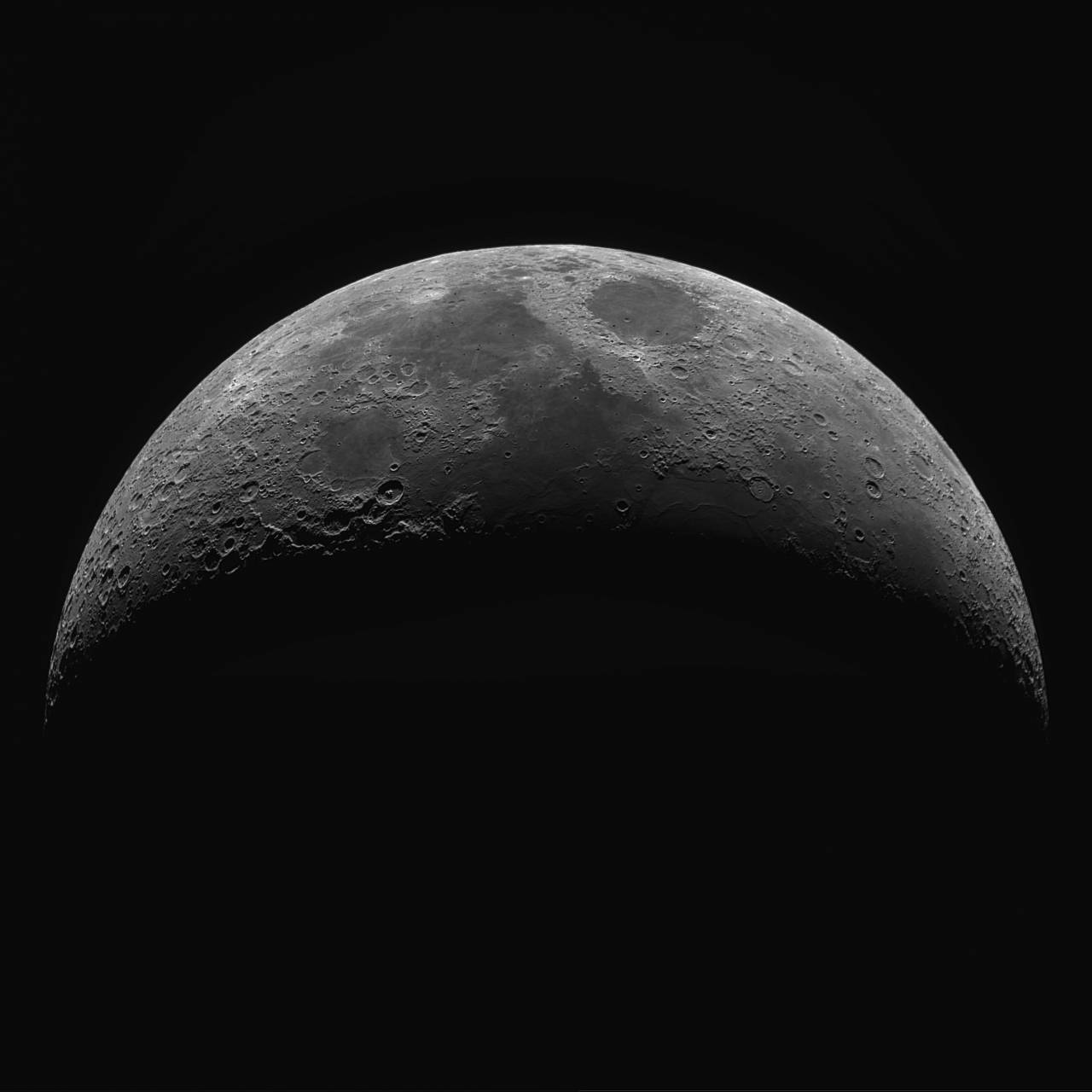 Luna, superficie, cráteres, espacio, noche, cielo, oscuridad, astronomía, gris, naturaleza, sombra,