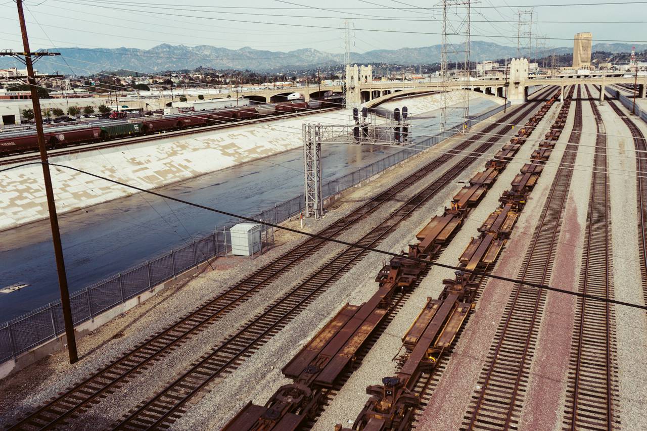 railroad, railway, train tracks, transportation, city, urban
, 
