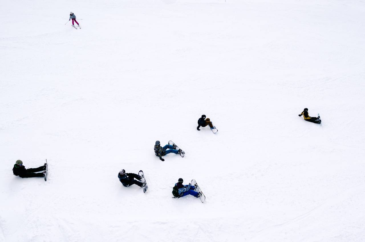 Nieve, invierno, blanco, frío, clima, hielo, snowboard, deporte, hobby, fitness, ejercicio,