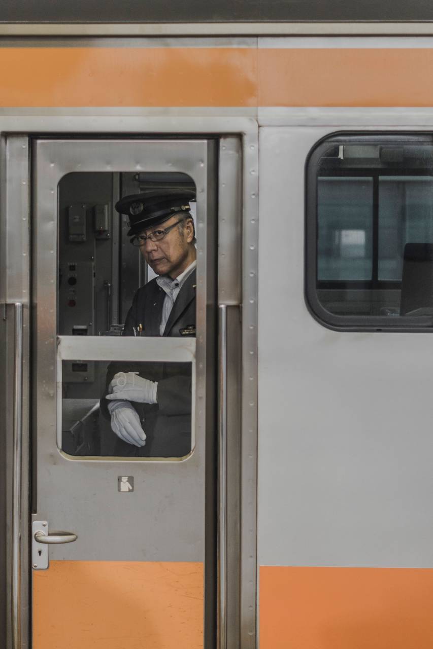 train, travel, transportation, vehicle, people, elderly, old, man
, 