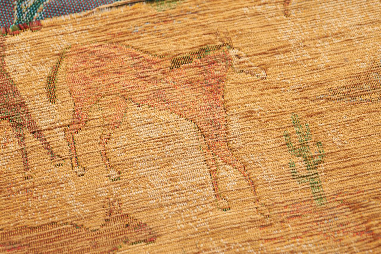 animal, fabric, background, horse, cactus, texture, cloth, weave, woven, material, stitch, backdrop, macro, thread, closeup, detail, pattern
, 
