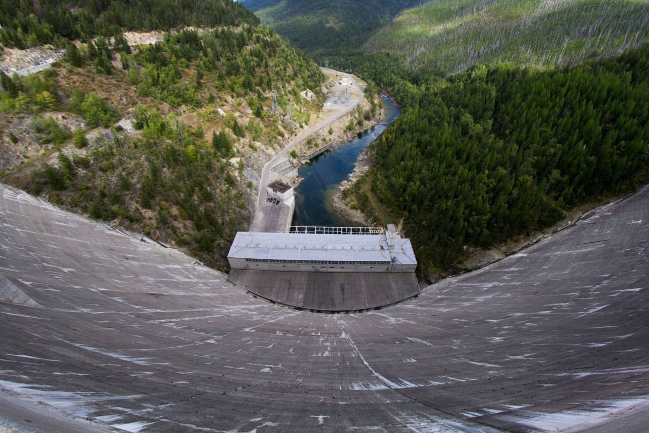architecture, building, infrastructure, plant, river, trees, nature, highland, view
, 