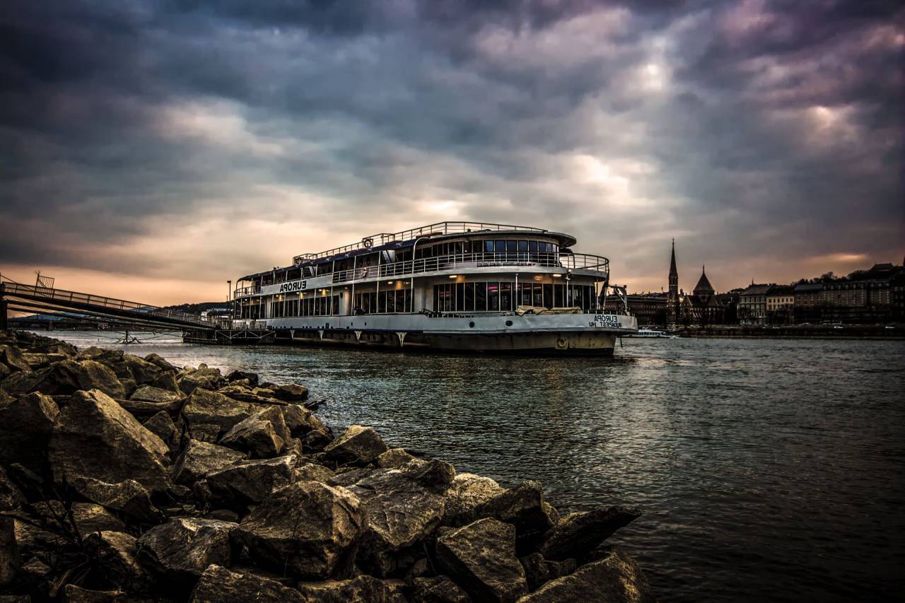 architecture, building, infrastructure, sky, clouds, sea, ocean, water, coast, rock, ship, path, bridge, travel, trip, tower, skyline
, 