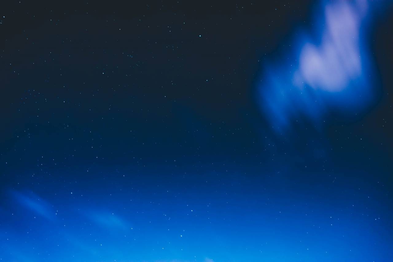 azul, oscuro, noche, estrellas, observación de estrellas, astrofotografía,