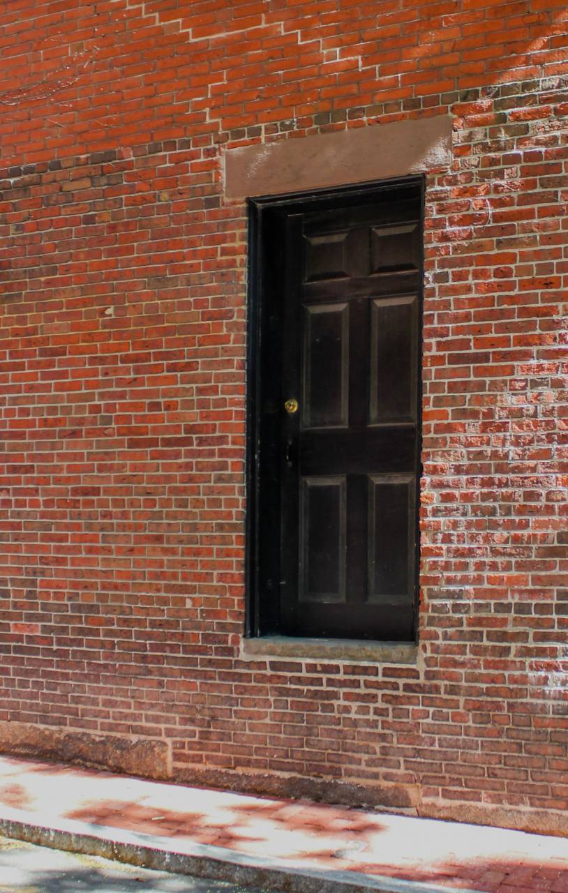 brick, wall, door, sidewalk, street, urban, exterior, entrance, building, structure, rustic, bricks, stone, city
, 