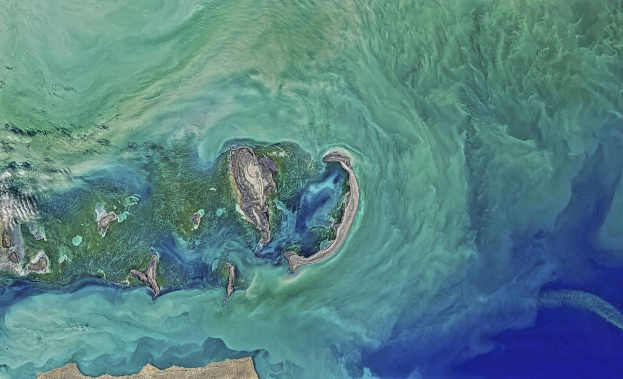 caspian, sea, water, ocean, space, earth
, 