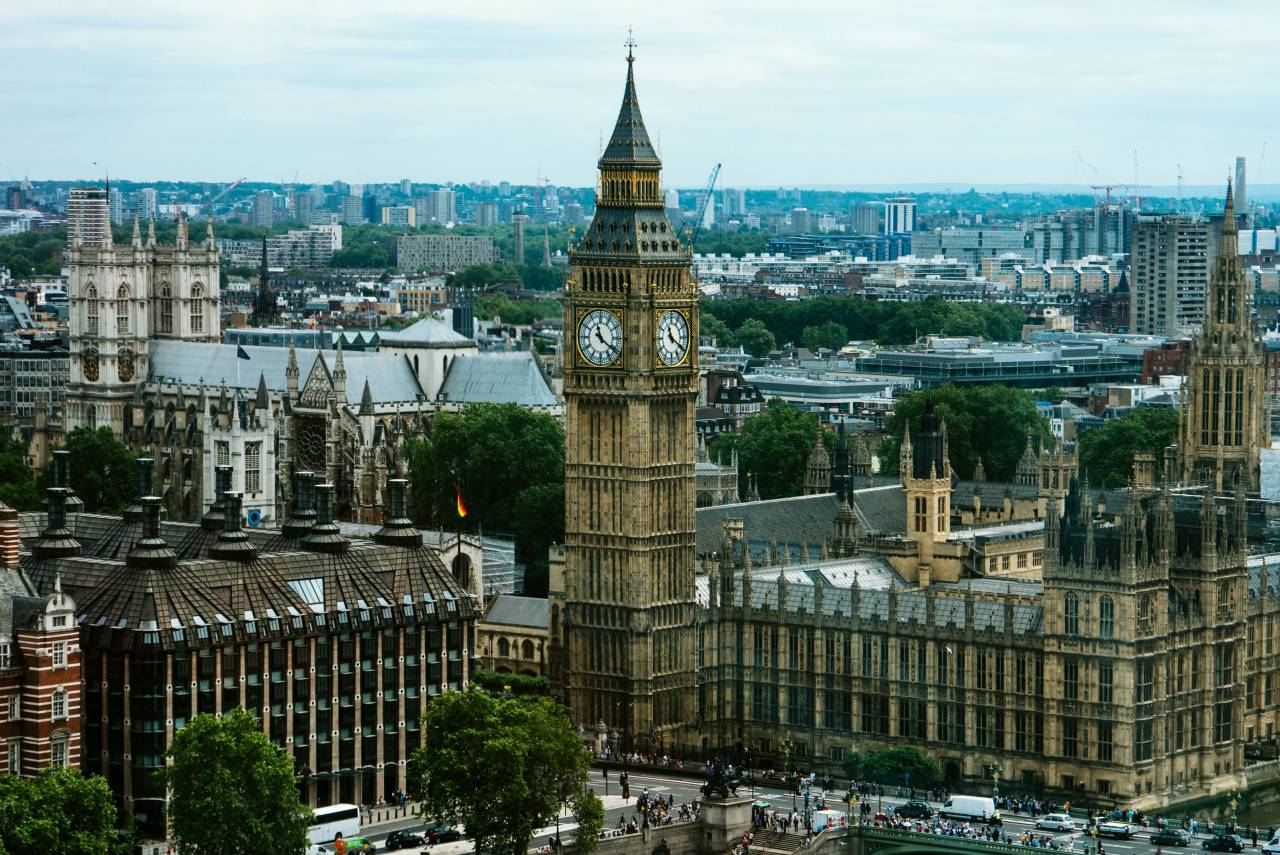 clock, time, building, architecture, infrastructure, city, urban, metropolis, clouds, sky
, 