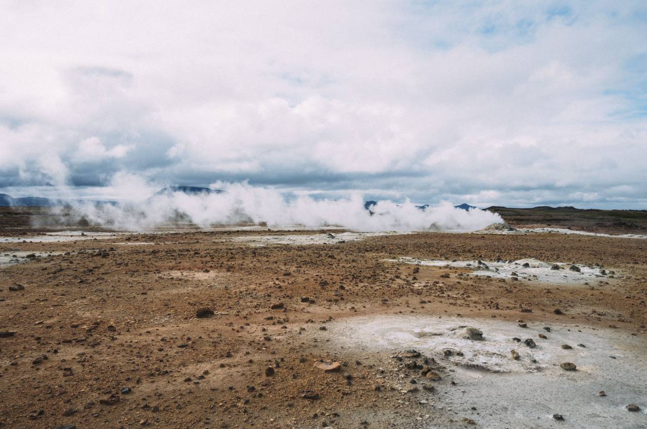 dirt, mud, ground, earth, clouds, sky, mountains
, 