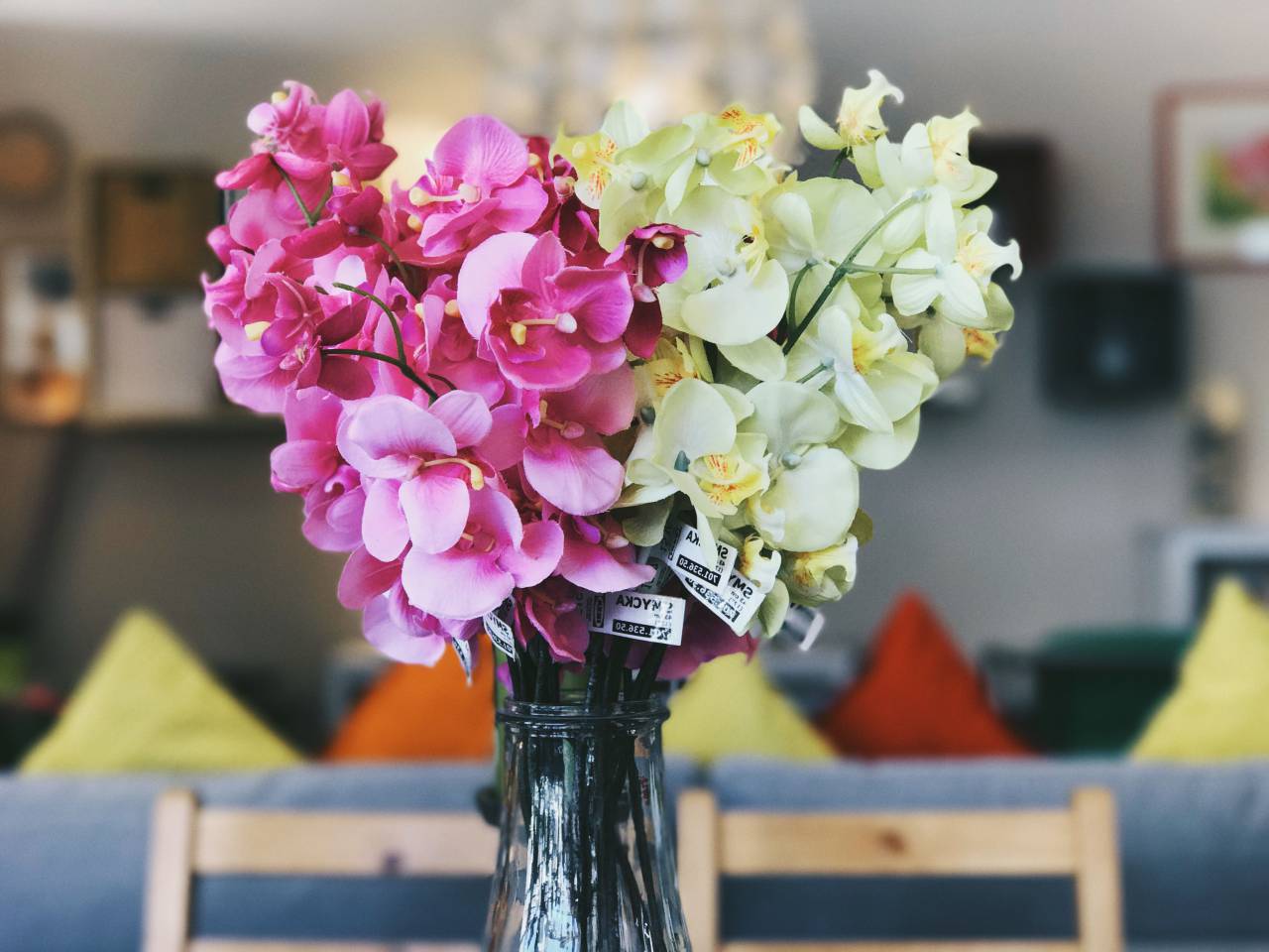 flower, petal, bloom, garden, plant, nature, autumn, fall, vase, flowerpot, house, home, centerpiece
, 