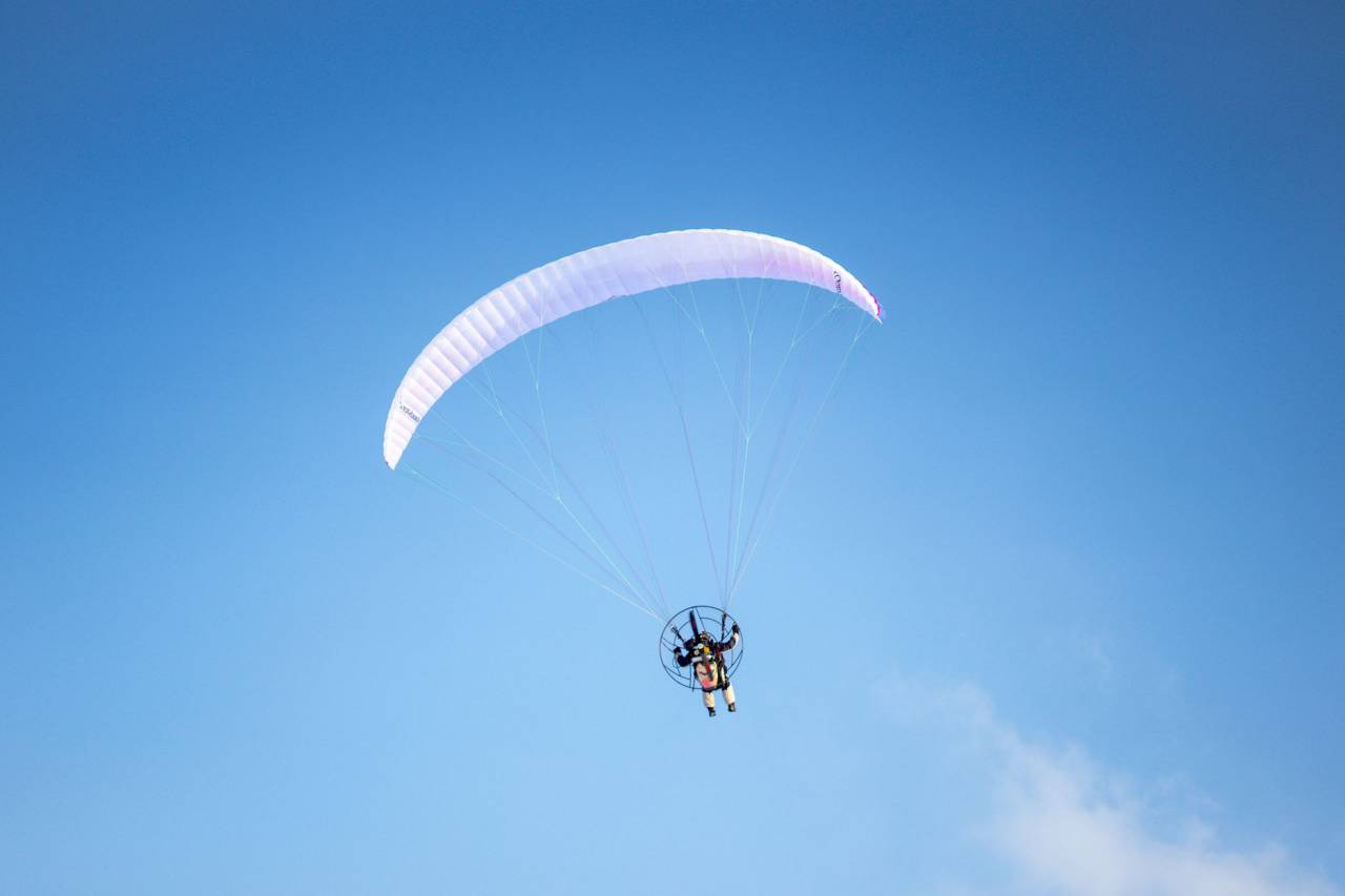 fun, exciting, parachute, jump, man, people, sky
, 