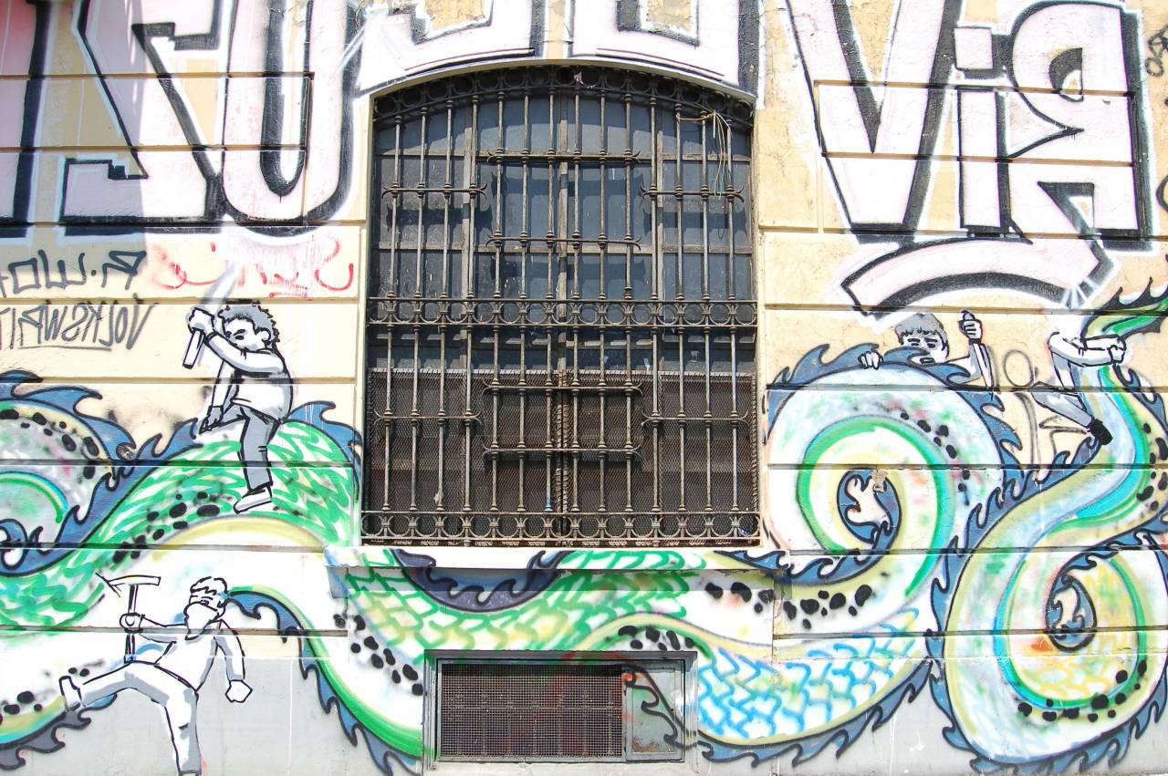 house, wall, art, mural, painting, graffiti
, 