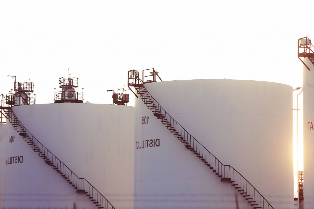 industrial, oil, tank, stairs, railing, steps, factory,
, 