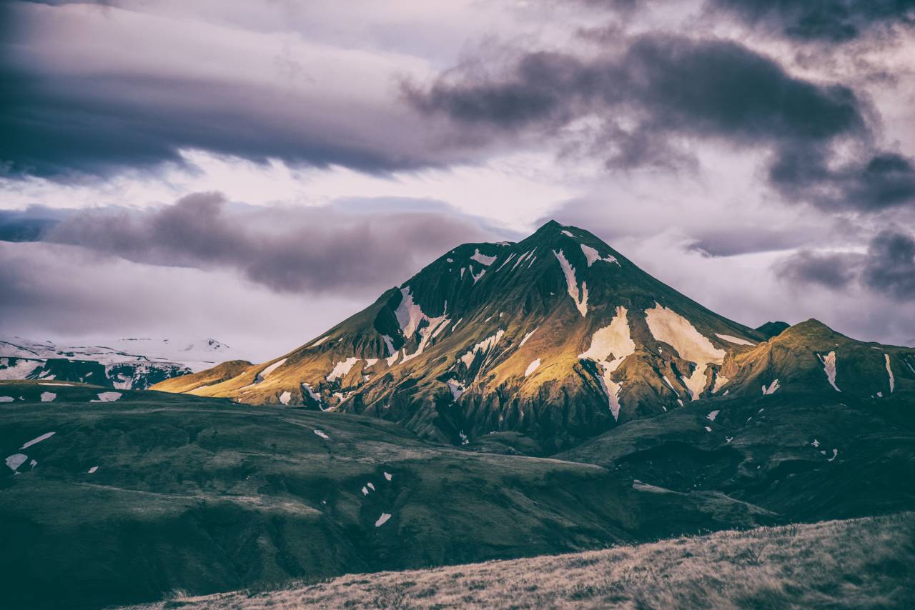 Montaña, tierras altas, nubes, cielo, cumbre, Ridge, paisaje, naturaleza, valle, vista al aire libre, viajes