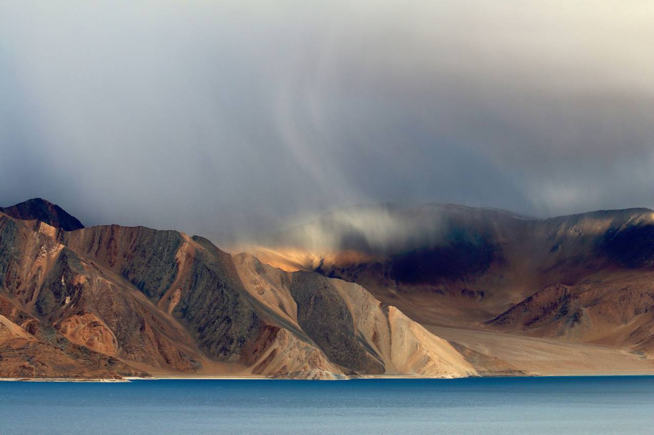 nature, landscape, mountains, haze, mist, water, sea, ocean
, 