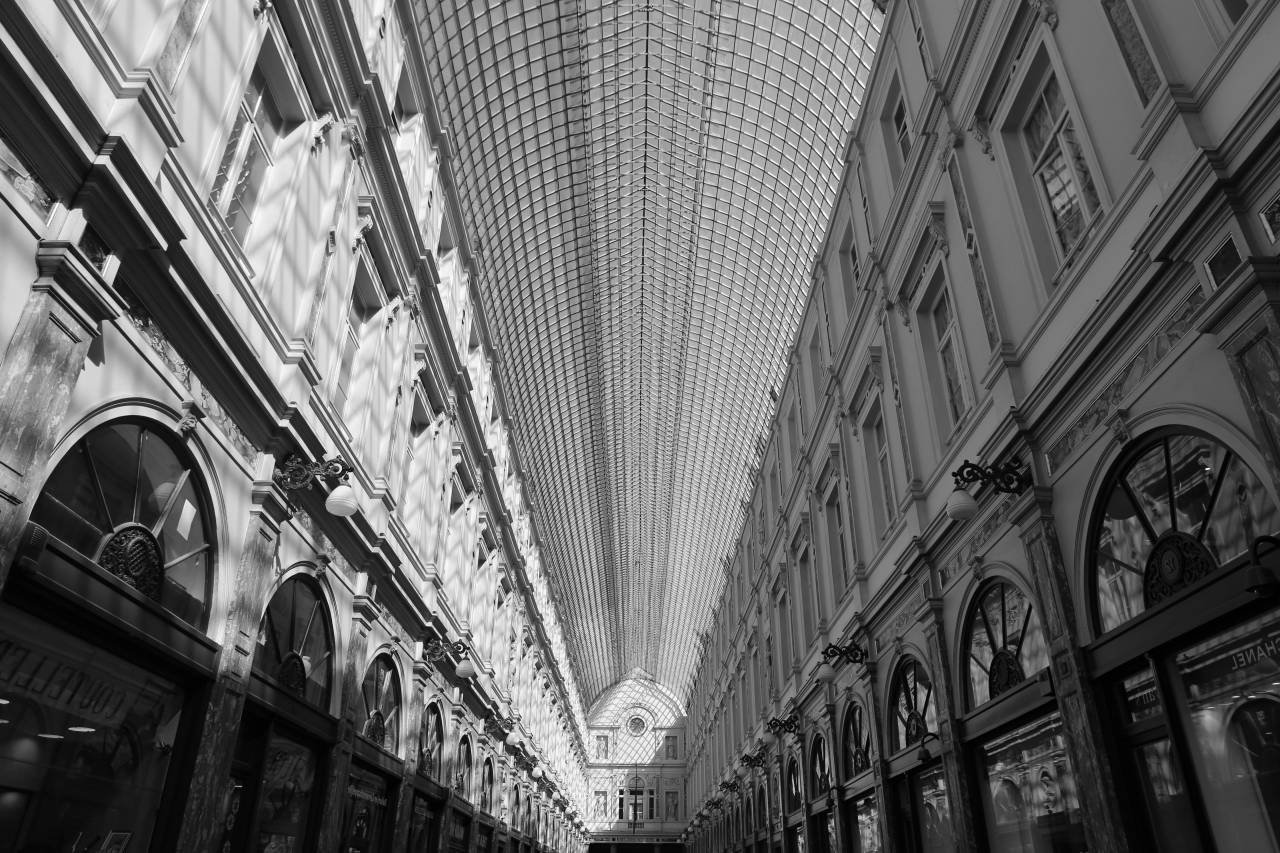 Tiendas, tiendas, compras, venta al por menor, edificio, galería, techo, arquitectura, ventanas, pantallas, arcos,