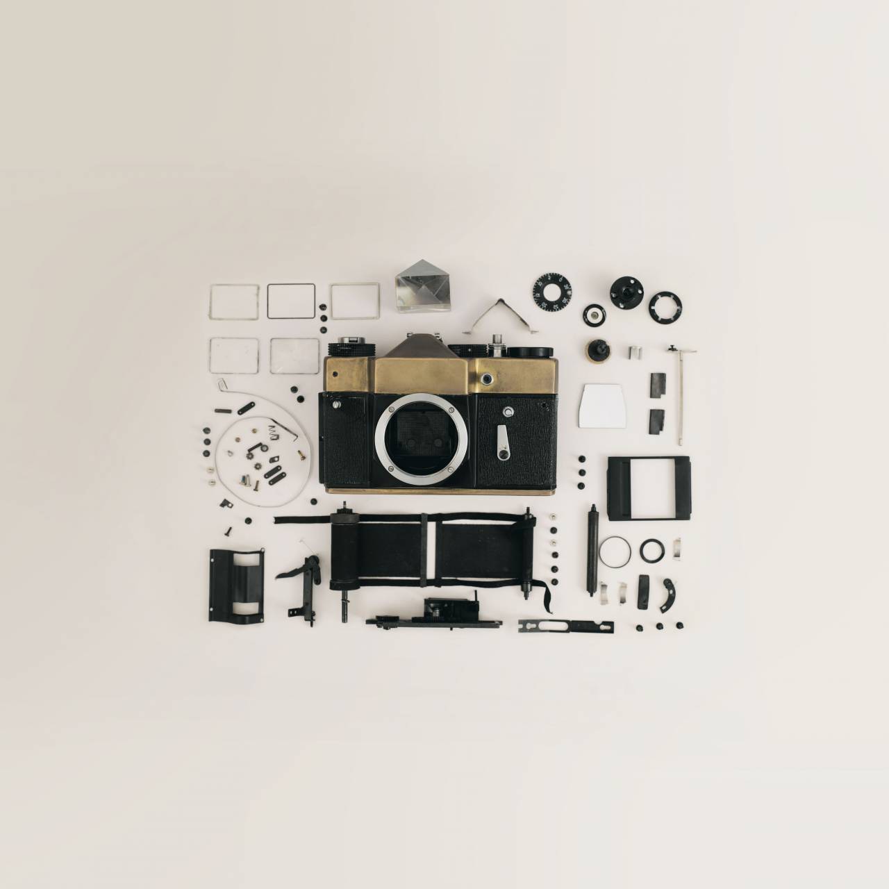 vendimia, cámara, componentes, roto, piezas, mecánico, blanco, fondo, papel tapiz, hd, lente, fotógrafo, fotografía, foto,