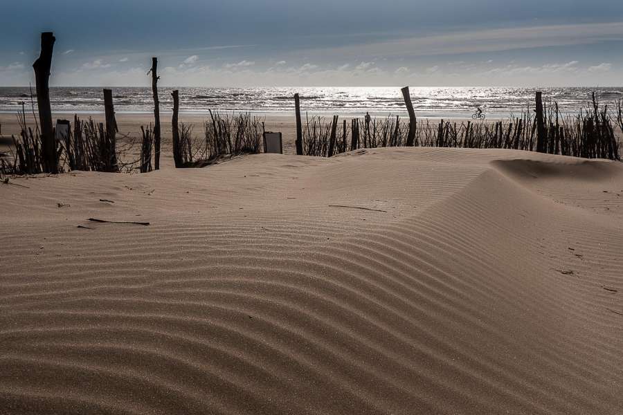 Buenos Aires beaches, Atlantic coast, Buenos Aires province, nature, backlighting, sunset, medanos, sand, landscape, Argentina, South America, nobody, beach, wind, cloudy,
