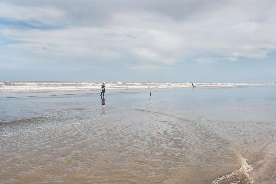 Buenos Aires beaches, Atlantic coast, Buenos Aires province, nature, fishing, people, Buenos Aires, Argentina, day, beach, cloudy, shore, coastline, 
