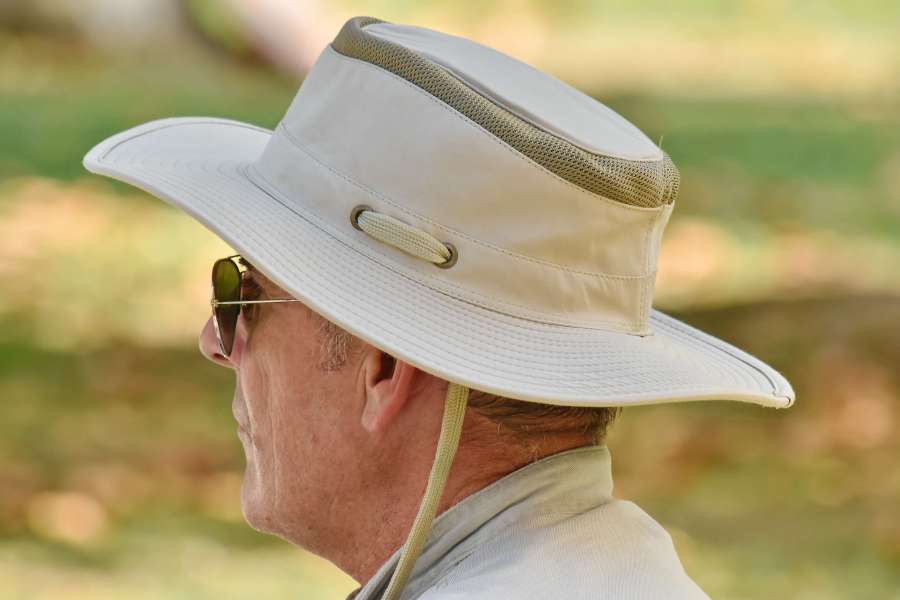 cowboy, pensioner, portrait, senior, hat 