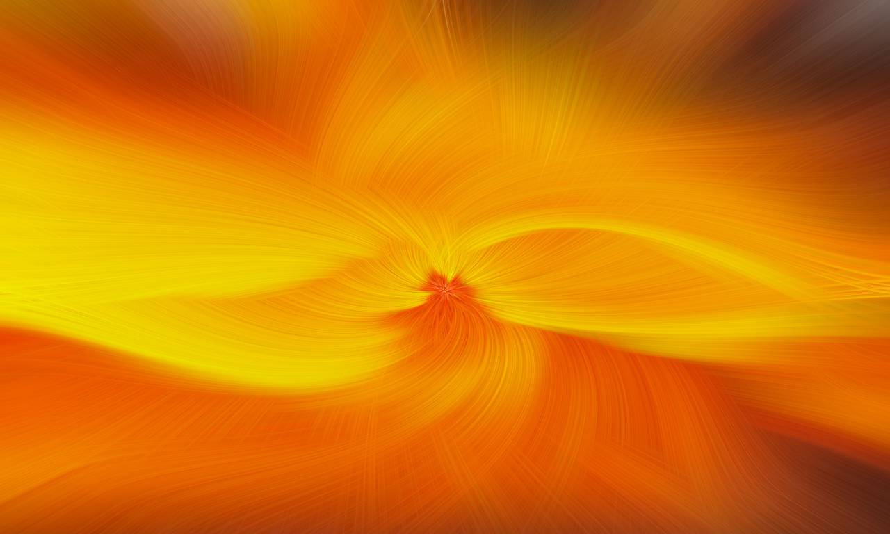 abstract, swirl, background, creative, vibrant, electric, light, colorful, wallpaper, virtual, art, digital, motion, blur, waves, energy, orange, flames
, 