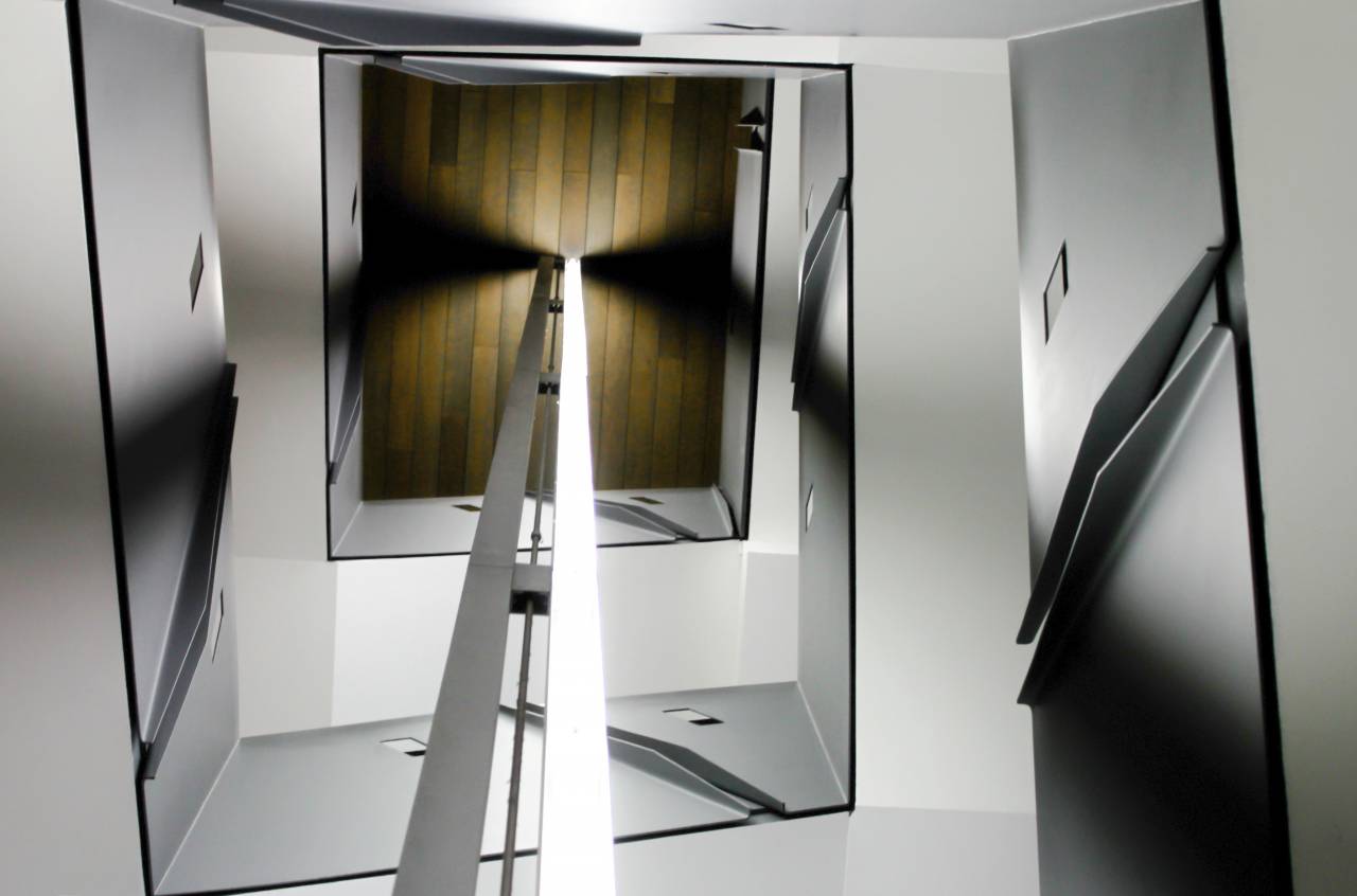 Arquitectura, resumen, estructura, edificio, sombra, perspectiva, ciudad, moderno, diseño, negocios, oficina, futurista, techo, luz,
