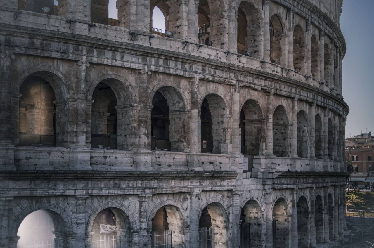 arquitectura, coliseo, coliseo, construcción,