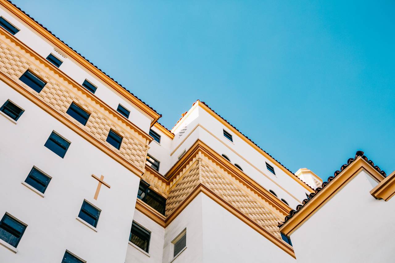 architecture, building, infrastructure, roof, design, blue, sky
, 