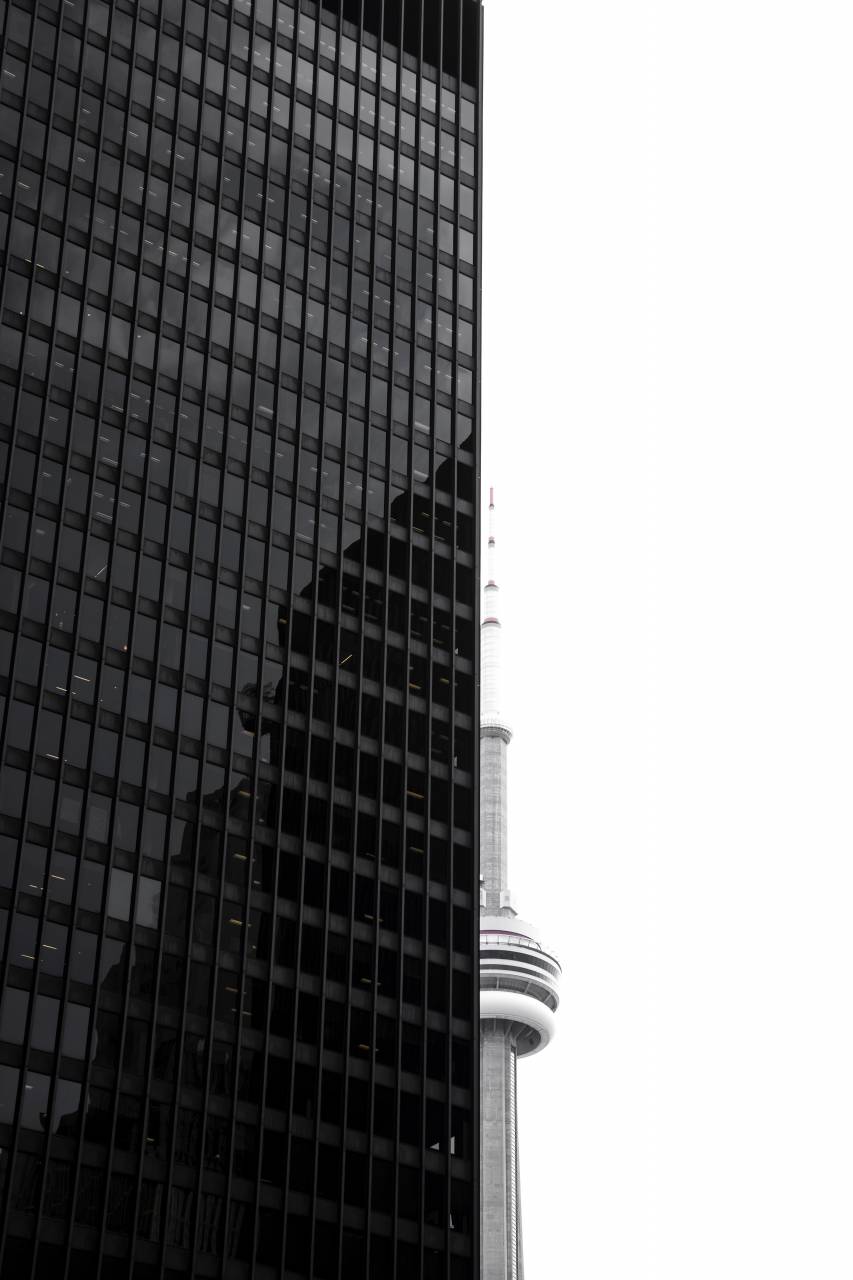 architecture, building, infrastructure, skyscraper, tower, black and white
, 