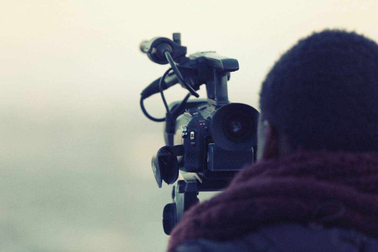 camarógrafo, camarógrafo, video, cámara, película,