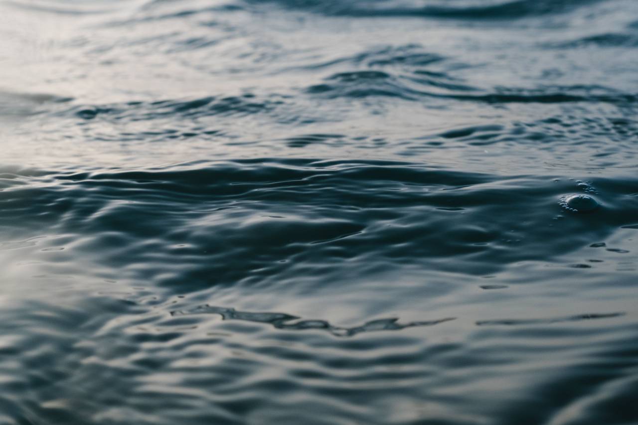Agua, ola, mar, océano, profundo, burbujas, líquido,