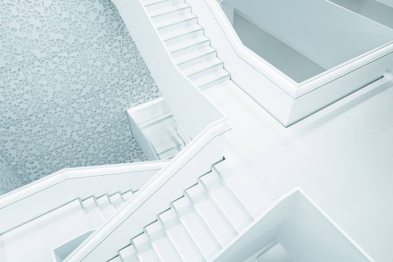 architecture, white, building, infrastructure, stairs, stairway
, 