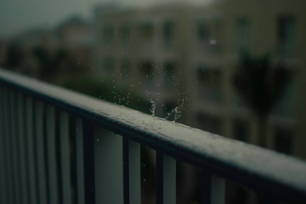 guardrail, fence, blur, dark, outdoor
, 