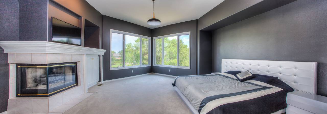 modern, interior, design, living space, home, house, bedroom, bed, fireplace, clean, real estate, realtor
, 