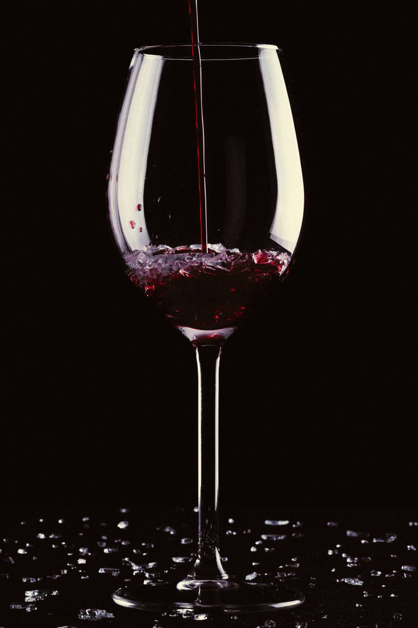 Vino, vid, bebidas, alcohol, bebidas, restaurante, tienda, tienda, vidrio, negro