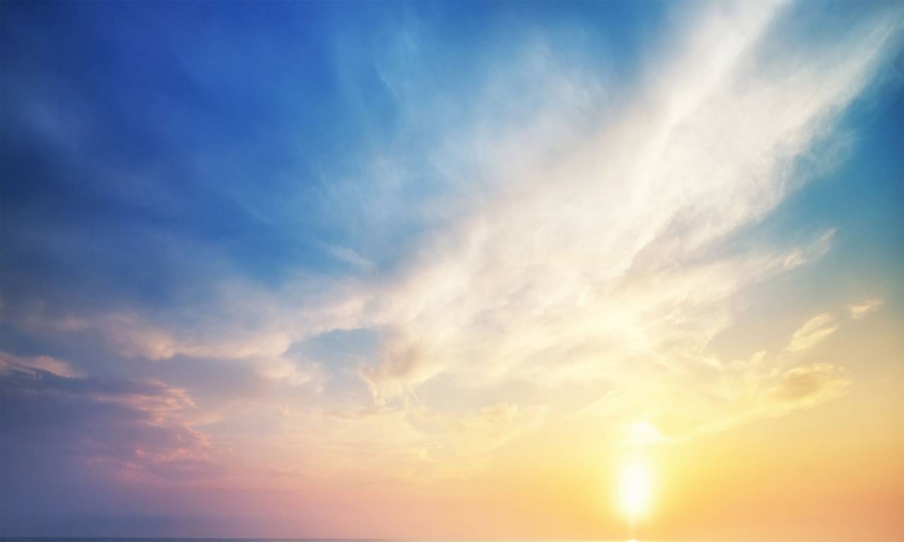 amazing;sky,sunset,nature,sun,sunlight,blue,dusk,cloud,sky,summer,outdoors,weather,beauty in nature,yellow,dawn,backgrounds,sunrise,day,landscape,heaven,tranquil scene,vibrant color,bright, 