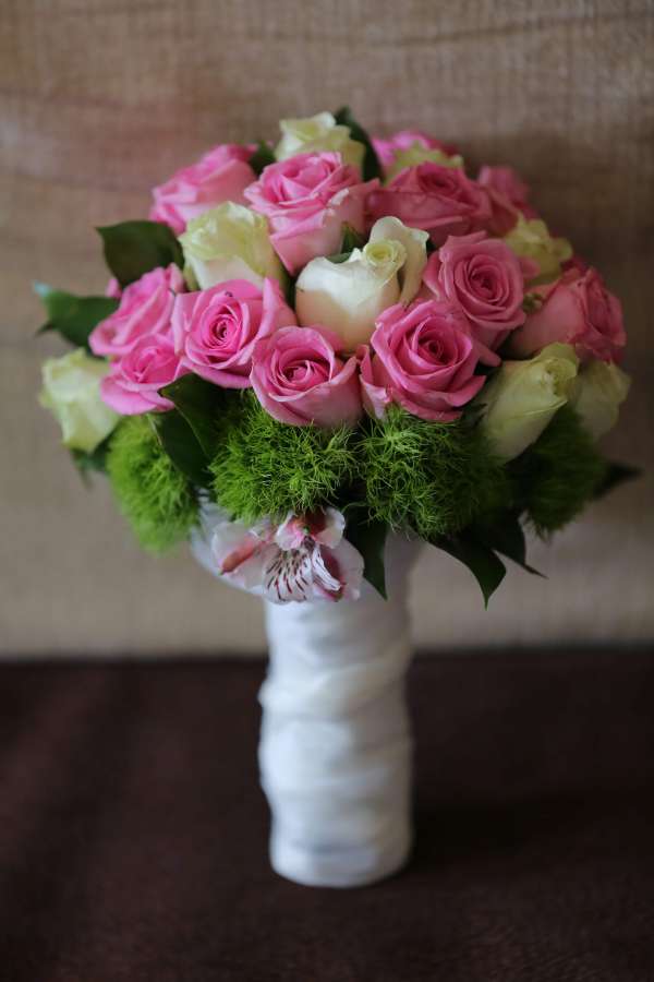 rosas, ramo de boda, ramo, romance