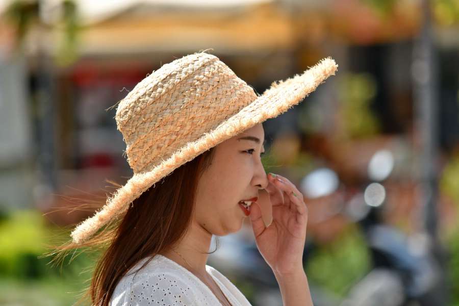 Asian, cheerful, gorgeous, photo model 