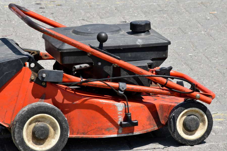 lawnmower, machine, vehicle, tool, drive 