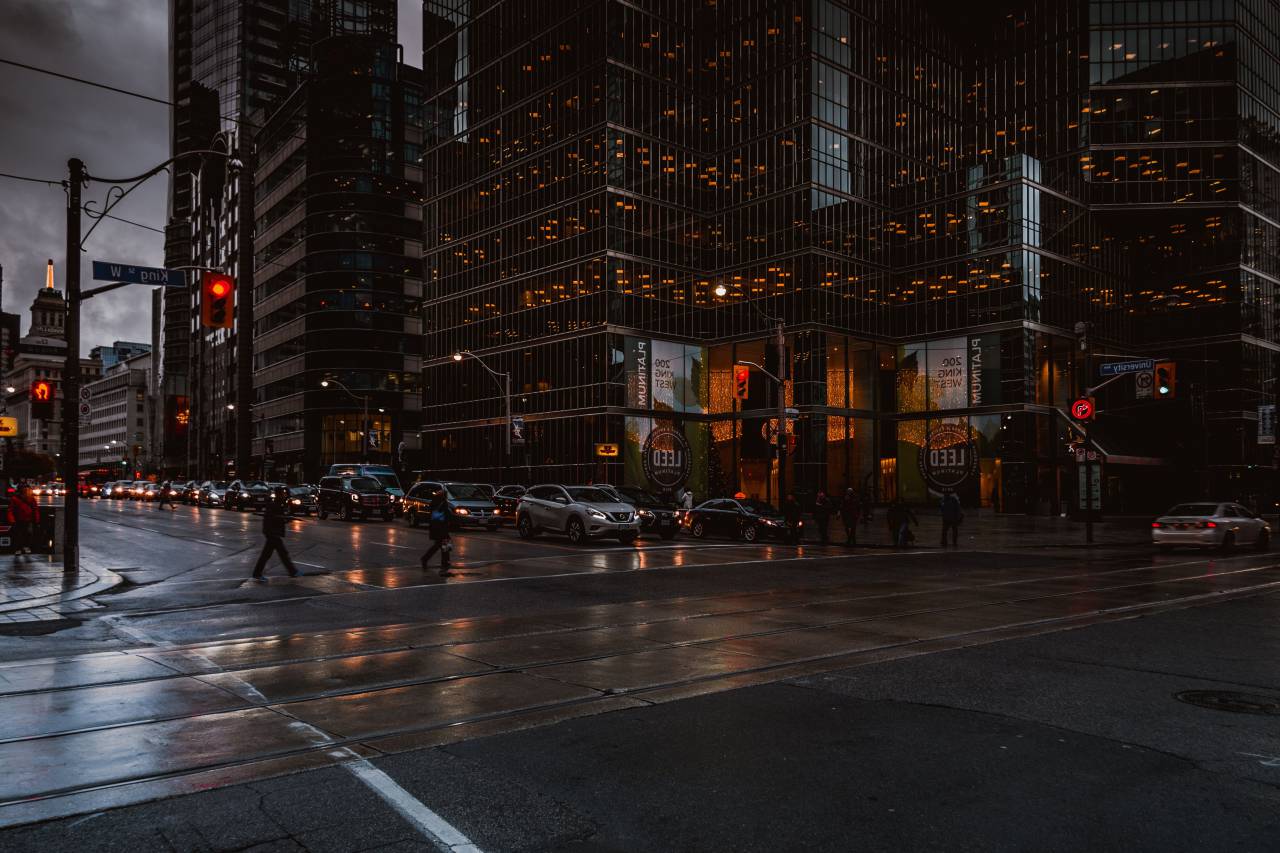 architecture, buildings, infrastructure, city, skyline, road, street, traffic, light, people, walking, car, vehicle, transportation,
, 