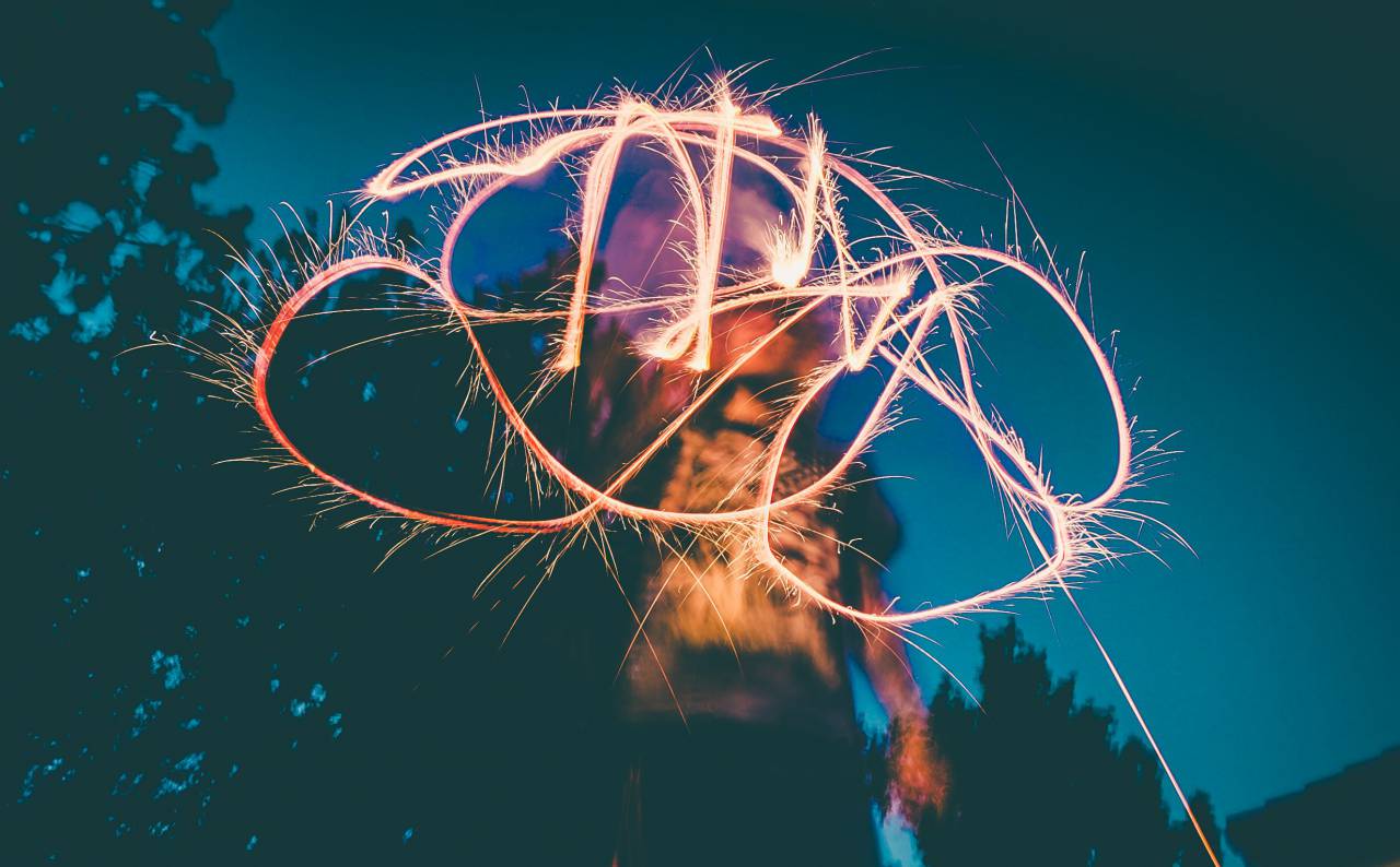 long, exposure, fire, dance, man, people, dark, night, travel, light, dark, night, spark
, 