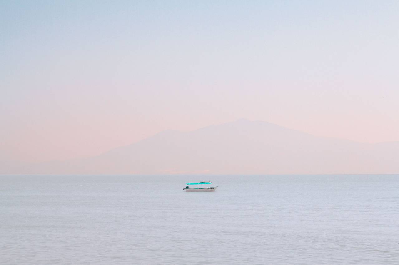 mar, océano, agua, horizonte, azul, cielo, nube, puesta de sol, montaña, paisaje, vista, naturaleza, viajes, al aire libre,