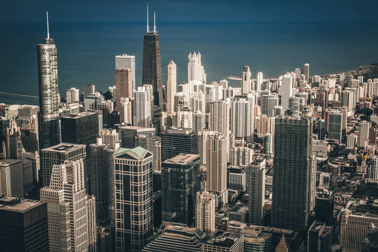 skyline, city, architecture, building, structure, tower, skyscraper, sea, ocean
, 