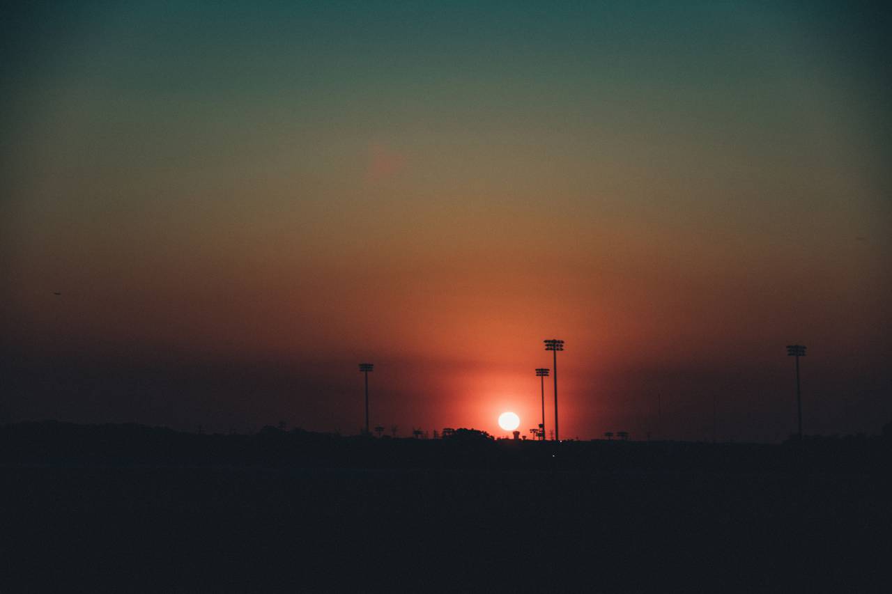 atardecer, anochecer, noche, tarde, oscuro, cielo,