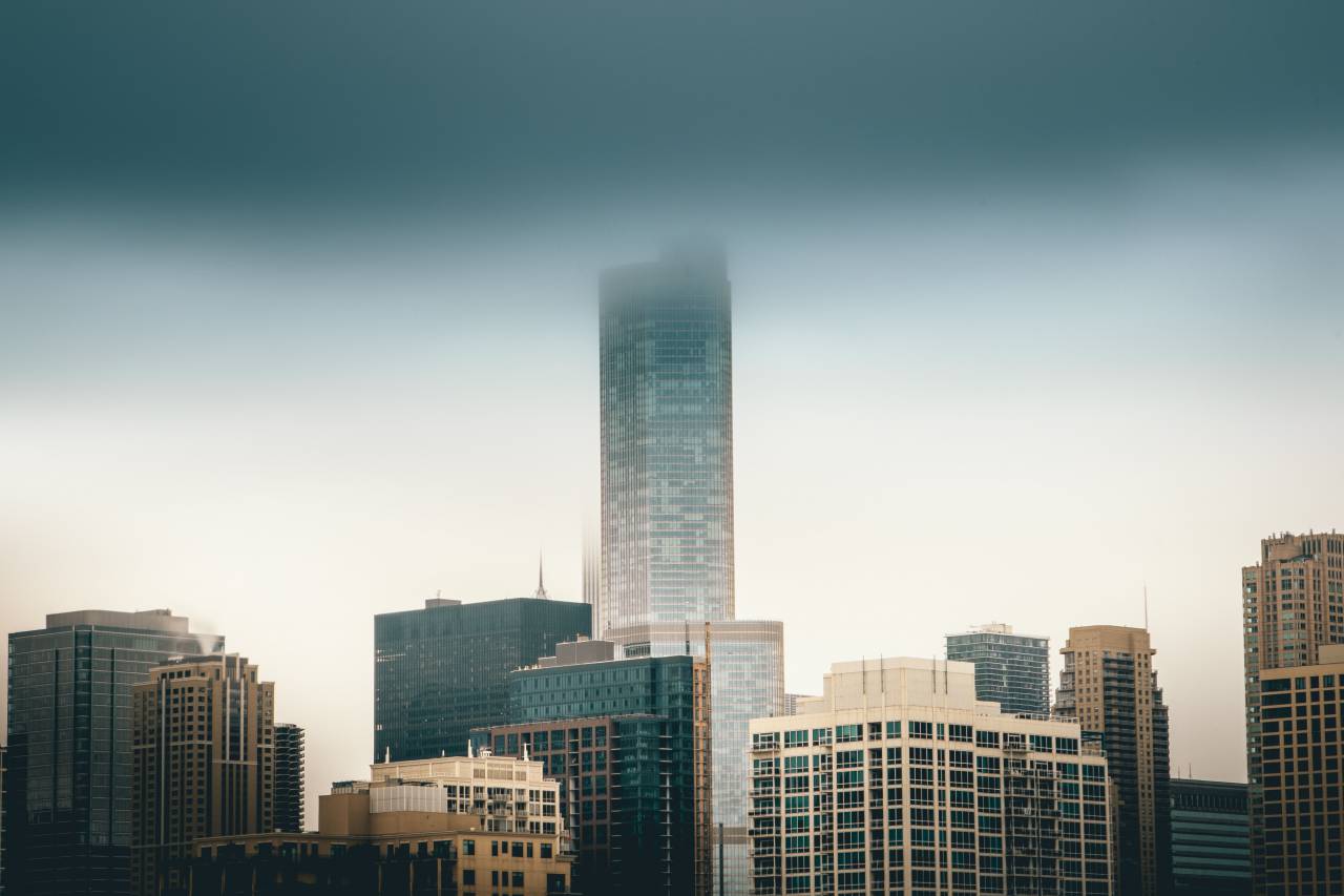 Arquitectura, edificio, infraestructura, cielo, rascacielos, torre, urbano, ciudad, horizonte,
