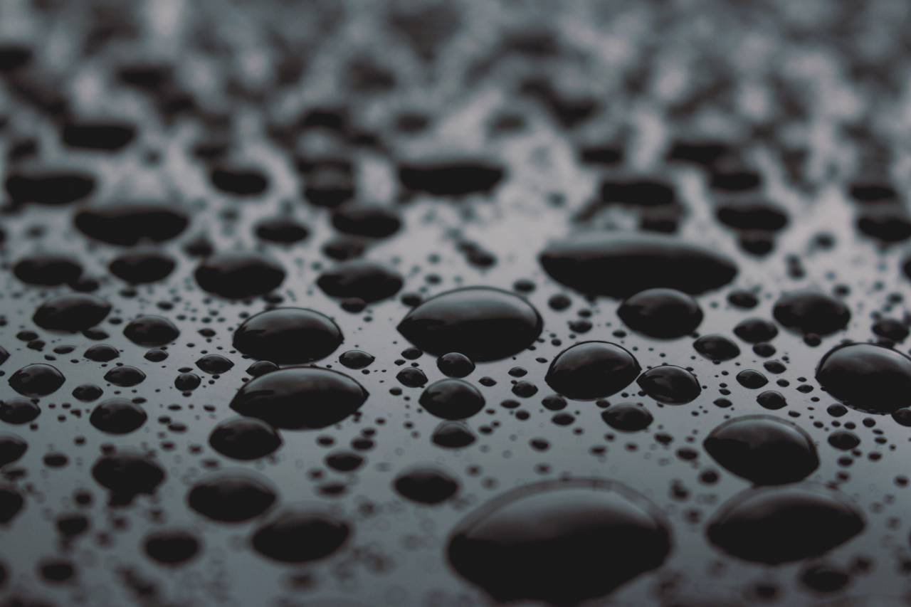 bubbles, water, monochrome, black and white
, 