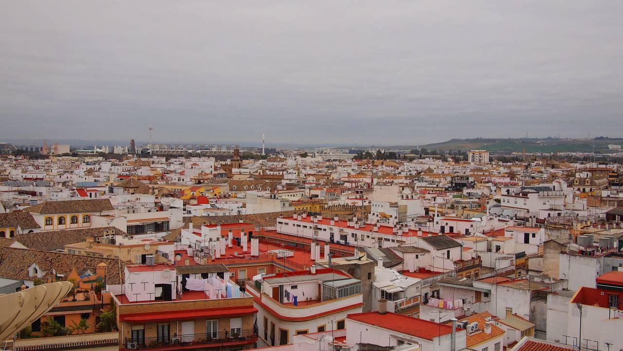 ciudad, tejados, arquitectura, edificios, casas, apartamentos, vista, cielo,
